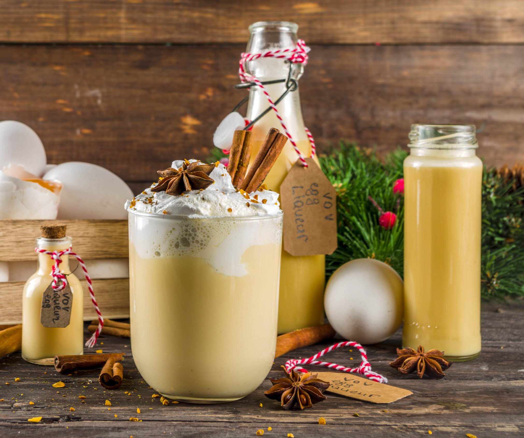 vánoční vaječný likér